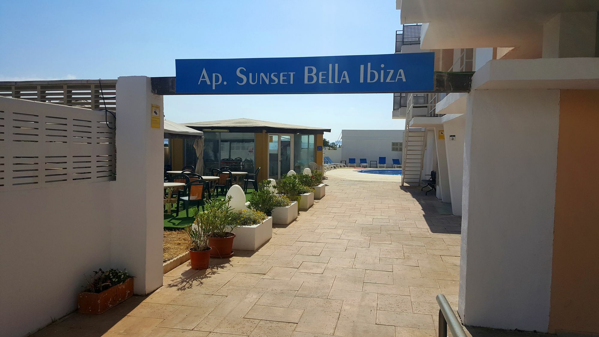 Апартаменты Sunset Bella Ibiza Сан-Антонио-Абад Экстерьер фото